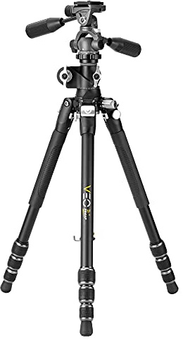 Vanguard VEO3T+234AP Aluminum Travel Tripod with Pan Head and Multi-Angle Center Column for Overhead Shots