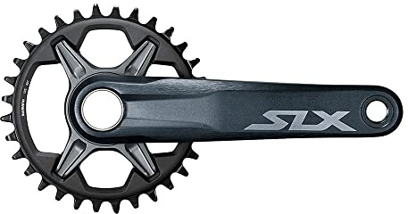 Shimano SLX FC-M7120-1 - Kurbel ohne Kettenblatt (12 Gänge, 165 mm), Farbe schwarz