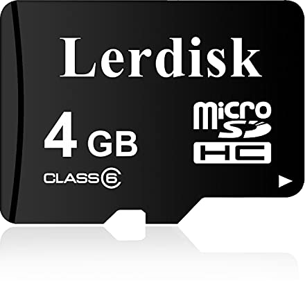 Lerdisk Tarjeta Micro SD al por mayor de 128 MB 256 MB 512 MB 1 GB 2 4 GB 8 16 GB 32 64 GB memoria MicroSD tarjeta a granel (4 GB)