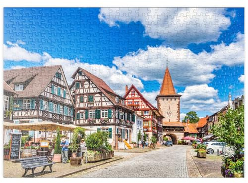 MyPuzzle Gengenbach, Schwarzwald, Deutschland - Premium 500 Teile Puzzle - MyPuzzle Sonderkollektion von Puzzle Galaxy