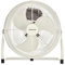 CREATE / AIR FLOOR RETRO/Industrieller Bodenventilator/Cremeweißer Ventilator, 16 Zoll, starker Luftstrom, 3 Geschwindigkeiten, leise, leicht, rutschfeste Standfüße.