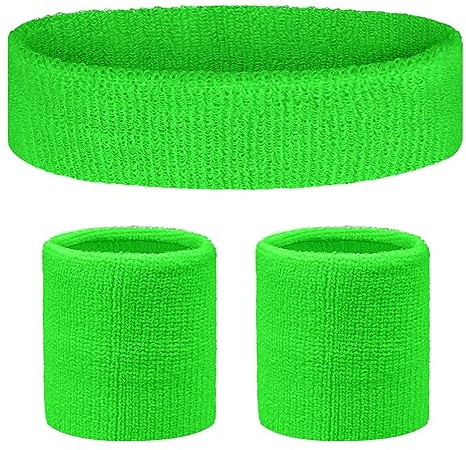 Flintronic Serre Poignets Bracelets pour Sports, Bracelet Poignet de Sport, Serre Poignet Sweatbands Absorbants pour Gym/Tennis/Course/Basket-Ball