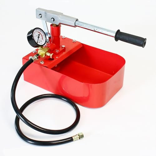 Hydraulische Druckprüfpumpe, 7 MPa, 70 kg, manuelle hydraulische Wasserdruckprüfpumpe, Rohrleitungsprüfer, Werkzeug für eine Vielzahl von Druckbehältern, Rohren, Ventilen und anderen Drucktests