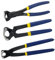 MANUFORE 3tlg 210mm/8in Nagelzieher Zangen Set, 8in ZimmermannsZange, 8in Endschneidezange, 8in Monierzange Set, Nagelentferner Werkzeug zum Ziehen von Nägeln oder Schneiden von Drähten