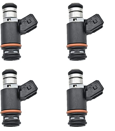 WUPEDI 4-teilige Einspritzdüsen for VW CORRADO, Sharan, Vento, Golf, Passat, Bora, 805000348303 IWP076 IWP-076 021906031B 021 906 031B Einspritzdüse für Kraftstoffeinspritzung