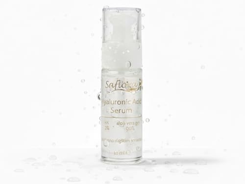 Premium Hyaluronsäure- und Aloe Vera-Gel-Serum Saflora 30 ml