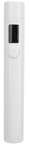 Hamwesh Lampada UV per Unghie, Display LCD Batteria 180 MAh Doppio Timer Luce UV per Unghie in Gel, Lampada per LED con Testine di Pressatura in Silicone Morbido per Viaggi di Lavoro