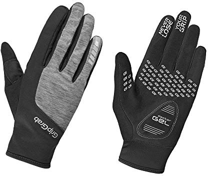 GripGrab Women's Hurricane Winddichte Gepolsterte Radsport Handschuhe Anti Rutsch Übergangs Fahrradhandschuhe Frauen