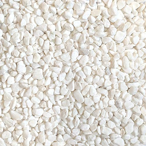 Midwest Hearth Decorative White Bean Pebbles 1/5 Size (10-lb Bag)