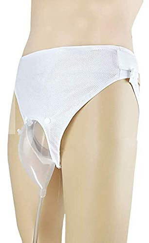 JMYSD Tragbare Urinsammeltasche Für Urin-Urintaschen Für Männer Und Frauen, Pee Bag Wiederverwendbarer Pee Holder Elastic Waistband Spillproof Inkontinenz,C(Old Man)