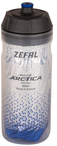ZEFAL Arctica 55 - Borraccia Termica Bici 550 ml - Bottiglia per bicicletta isotermica - Blu