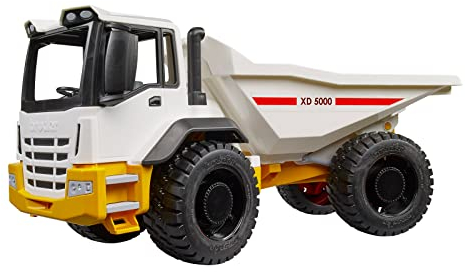 bruder 03420 - Dumper mit Kippmulde - 1:16 Fahrzeuge, Kipplaster Sandkasten, Radlader, Schaufellader, Spielzeug ab 2 Jahre