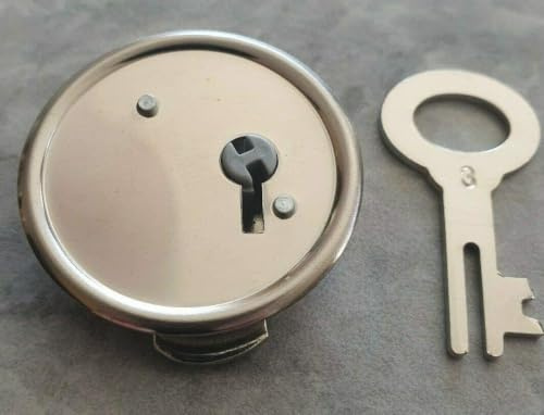 10x BTE Deutschland Spardosen Schloss 39mm Metall