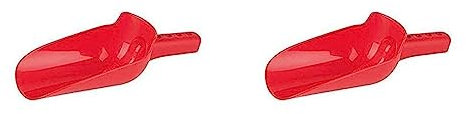 Hape E8188 - Mehlschaufel, 24 cm, Rot (Packung mit 2)