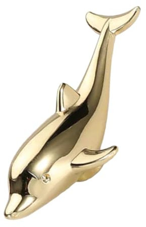 Homoyoyo Schubladengriff Delphin Türgriffe möbel knöpfe Retro-Schrankknopf Möbelschubladenknöpfe Schublade zieht Wohnkultur Schubladengriffe Türschnalle Mode Tier Dekorationen handhaben
