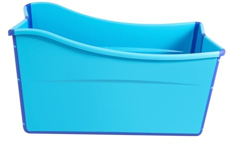 TONFEION Faltbare Badewannen für Erwachsene, tragbare mobile Badewanne Sauna Wanne Massage PP, Rechteckig, Ideal für heiße und kühle Bäder