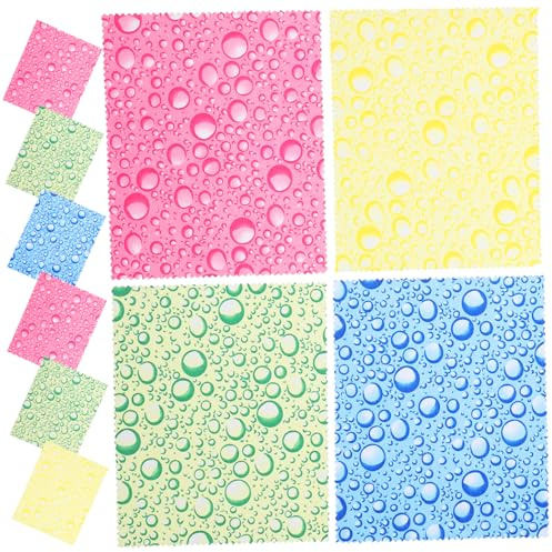 SECFOU 10pièces Chiffon De Nettoyage Pour Lunettes Petit Et Compact Lot De Lingettes Pour Lentilles Carrées