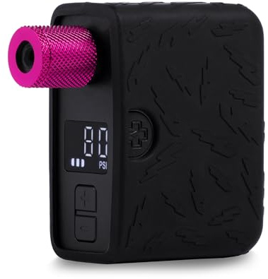 Muc-Off Airmatch Electric Mini Pro Inflator kedjeblad, svart, 64,5 x 63 x 28 mm