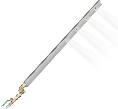 Cleaner Más Frío Para Automóvil - Motocicleta De Limpieza Más Fresca | Varilla De Limpieza Más Refrigeradora Para El Tipo De Automóvil, Limpiador De Alta Presión Portátil Hecho De Acero De 24 Pulgadas