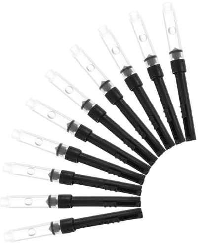 DOITOOL Assorbitore di Inchiostro in Plastico per Penna Stilografica Nero per Penna Facile da Pratico da Usare, Facile da, Confezione da 10 Pezzi