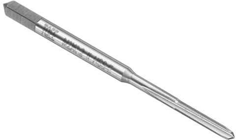 QUARKZMAN Hand Gewindebohrer, M2x0,2 Metrisch Gewindeschneider, Rechtshänder HSS6542(M2), Geradnut-Mittelschneider (MB)