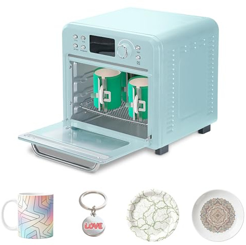 ALSUP Pressa Idraulica, Oven per Sublimazione con Riscaldamento Uniforme, Digital Control