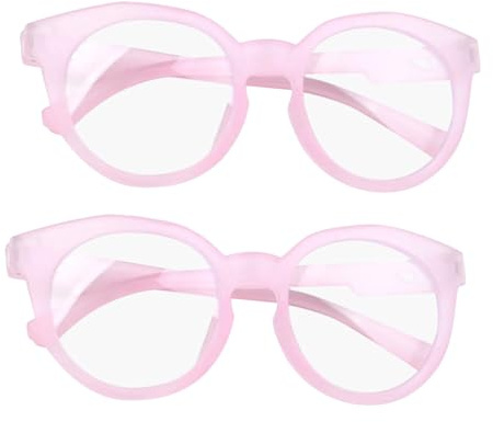 FOMIYES 2 Pièces Des lunettes d'ordinateur pour les enfants Light Blocking Lunes LECTEURS D'INPUTER Présent pour les enfants PC Pink
