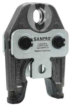 Sanpro Pressbacke/Presszange - M - Profil, Größe M 28 (M28 M12 M15 M18 M22 M35 22 15 12 18 28 35 Edelstahl Fitting Rohr Pressmaschine Radialpress Backe Edelstahlfitting)