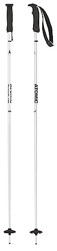 ATOMIC Unisex vuxen SKI Poles, vit (vit), 135 cm
