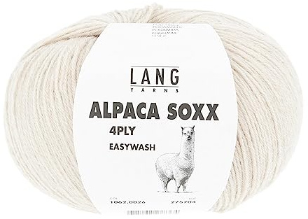 Lang Yarns Alpaca Soxx 4-ply 1062.0026 - Sand mélange