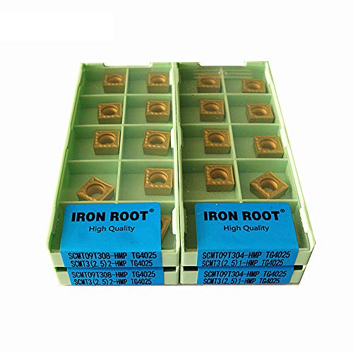 10P SCMT09T304-HMP TG4025 Series CNC Metall Drehmaschine Schneidwerkzeug Rillen Hartmetall Einsatz für SSBCR/L SSKCR/L SSDCR/L Werkzeughalter