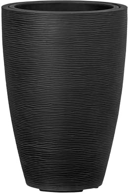 Poetic Pflanzgefäß PATEA rund 57 Smoke Black