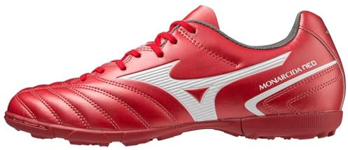 Mizuno Hombre Zapatilla de fútbol, High Risk Red White, 40 EU