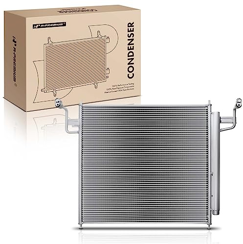 A-Premium Air Conditioning A/C Condenser Compatible with Nissan Titan 2004-2015, Armada 2005-2015, Pathfinder Armada & Infiniti QX56 2004-2010, V8 5.6L, Replace# 921007S200