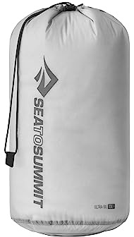 Sea to Summit Ultra-SIL Stuff Sack 13 L Grey - Water-Repellent Ultralight Pack Bag, 13 L, Size 13 L - Colour High Rise