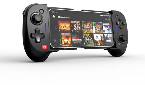 ShanWan Controller cellulare per Nintendo Adroid/iOS/Switch/OLED/, Controller Smartphone con leva di comando regolabile per PS Remote Play Xbox Cloud Steam Link GeForce Now Usw