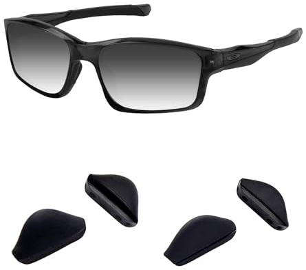 Acefrog Lot de 2 paires de plaquettes de nez améliorées pour lunettes de soleil Oakley Turbine OO9263 Fives Squared OO9238 Chainlink OO9247 Pit Bull OO9127, pièce de nez de rechange, antidérapante,