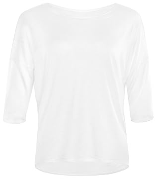 WINSHAPE seidig weiches Bambus-3/4-Arm Shirt BAMS001, All-Fit Style, Fitness Dance Freizeit Yoga Pilates