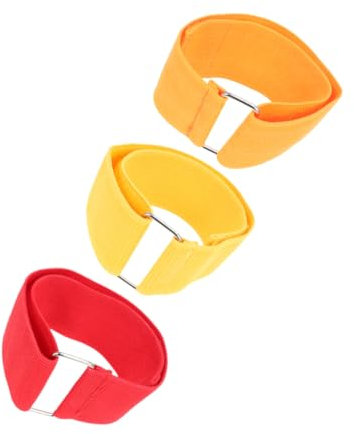 SKISUNO 3stücke Dreibeinseile Anbindeseile Rennbänder Verstellbare Bindeseile Nylon-bindeseilgurte Für Junge Mädchen Spielrequisiten