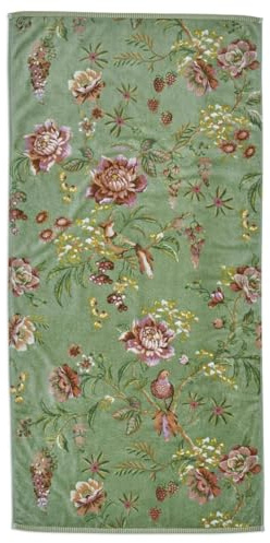 Pip Studio Große Handtuch Secret Garden Grün 70x140cm