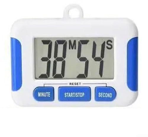 Temporizador electrónico con alarma de 30 segundos, ideal para una sincronización precisa durante la cocción o el estudio