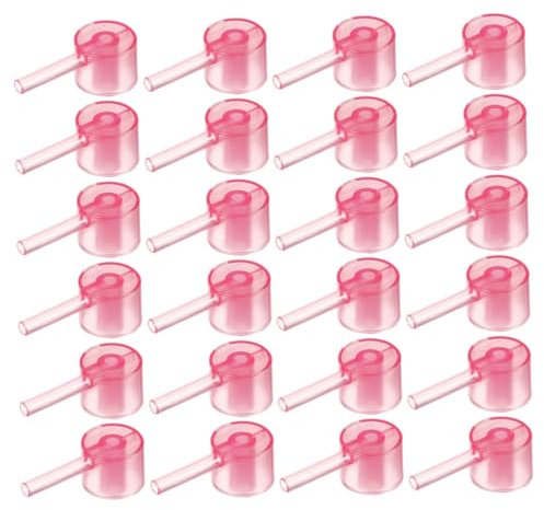 Healeved 50pezzi Pompa Ricarica Per Profumo Spray Vetro Strumento Trasferimento Premere Facile Accessori Profumi Viaggio Rosa
