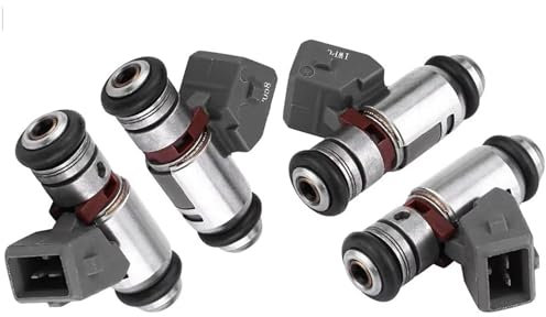 Qsnfda Auto Einspritzdüse Für Golf IV 1J1 1.4 Für Polo 6N2 1.4 16V 4 Stück/Kraftstoffeinspritzdüse IWP058 0280158171 036906031C 805000347507 Auto Einspritzventil