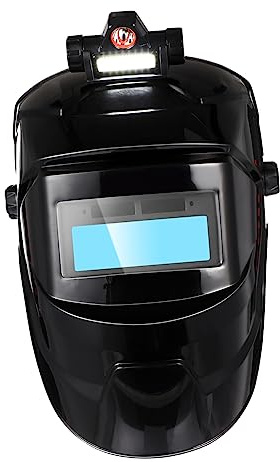 ULTECHNOVO Casque de Soudage Pratique Écran de Thermique Cagoule de Soudeur Réglable Masque à Obscurcissement Automatique 10 pour Soudure à l'arc et Environnements Variés