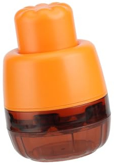 Dispositivo professionale per snocciolamento delle ciliegie 7 fori simultanei ergonomico meccanismo a pressione snocciolatore pratico accessorio da cucina in acciaio inossidabile Spring Pitter