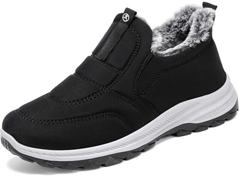 Sports Shoes Women's Breathable Running Shoes Dirndl Shoes Casual Walking Shoes Non-Slip Road Running Shoes Mesh Running Shoes Lightweight Wide Feet Comfortable Width H Trainers, black, 8.5 UK