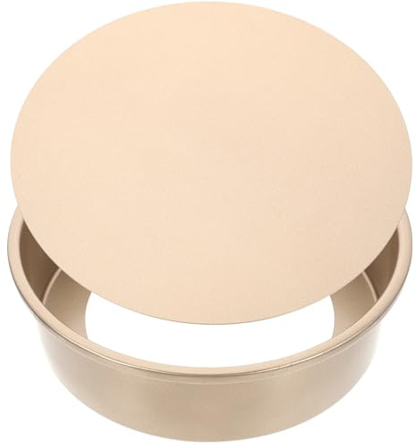 Toyvian Stampo per Cheesecake e Dolci 20 CM, Teglia Antiaderente in Acciaio al Carbonio Cerniera Rimovibile, Utensile per Forno e Preparazioni Fai da Te