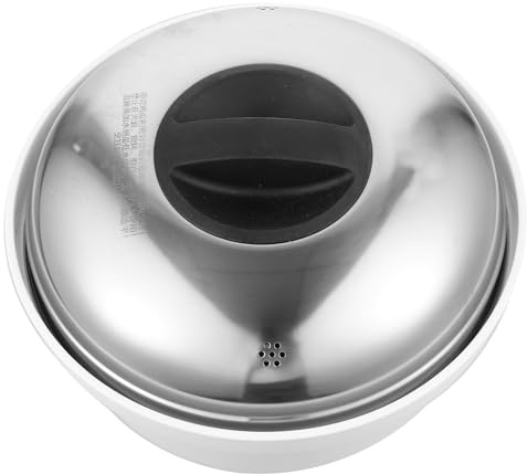 TEMPNAP Vaporera Versátil y Fácil de Limpiar para Microondas de Acero Inoxidable y Plástico Adecuado para Cocinar Bollos al Vapor y Arroz en Casa