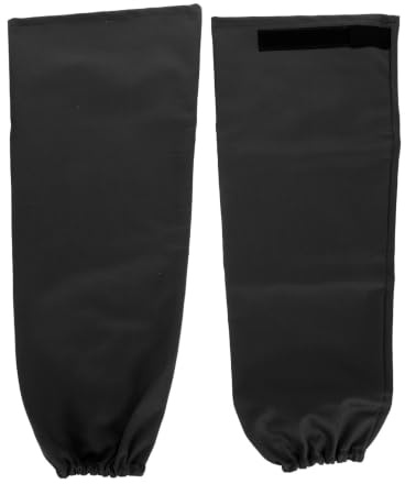 PRETYZOOM Manguitos Ignífugos Resistentes al Calor para Soldadura, de Algodón, 53x23 Cm, Protección contra Chispas para Hombre y Mujer en Construcción