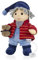 Sterntaler 6011734 Spieluhr, Kuschel-Sandmann, Austauschbares Spielwerk, 0 Monate to 3 Jahre, Größe: M, Bunt
